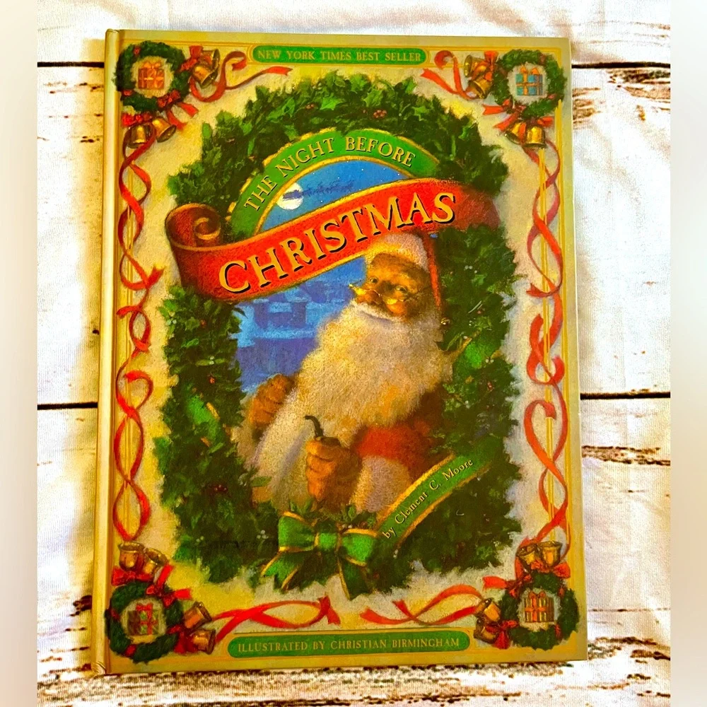 The Night Before Christmas book illustrated by Christian Bermingham